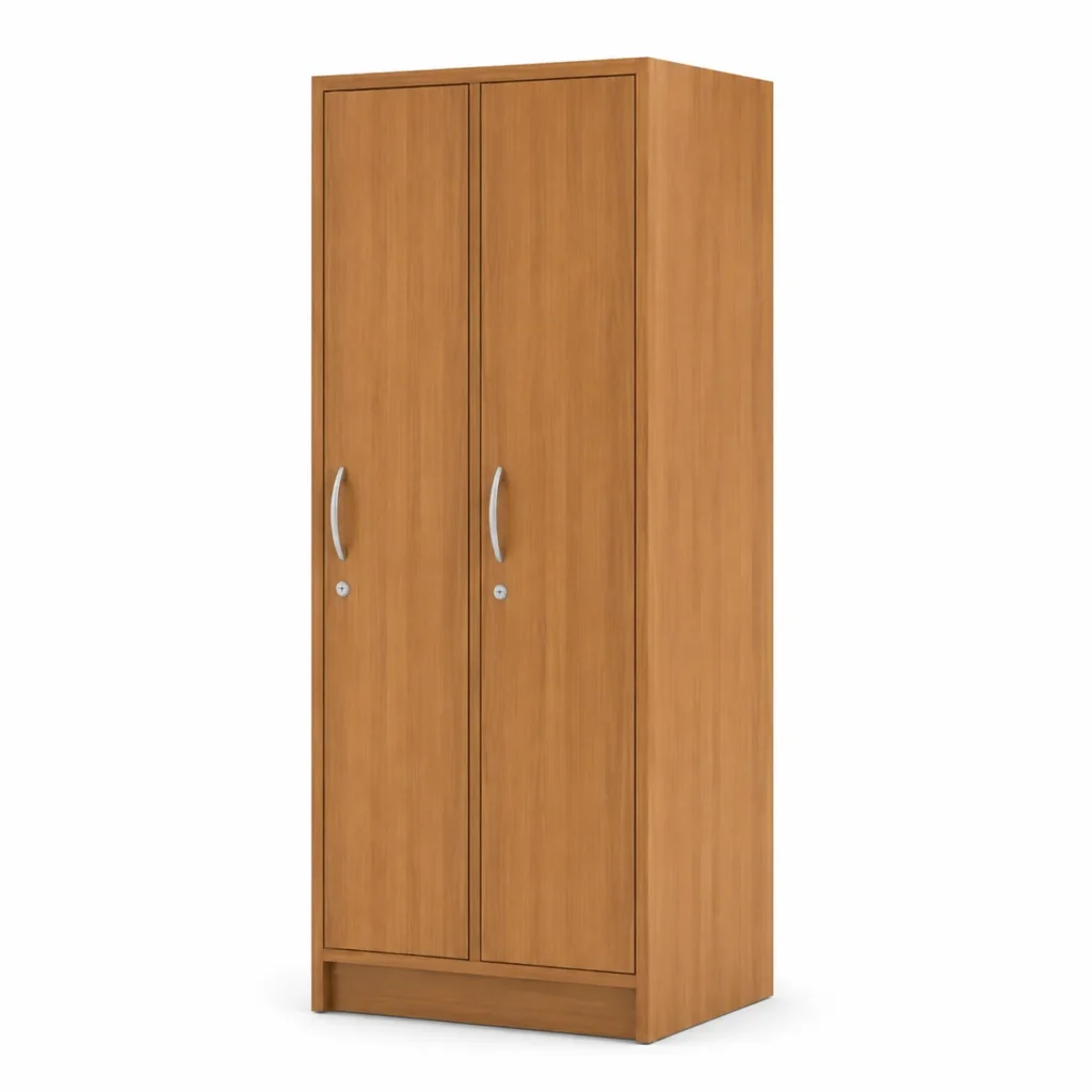 LOCKER WOOD 2 CUERPOS 2 PUERTAS