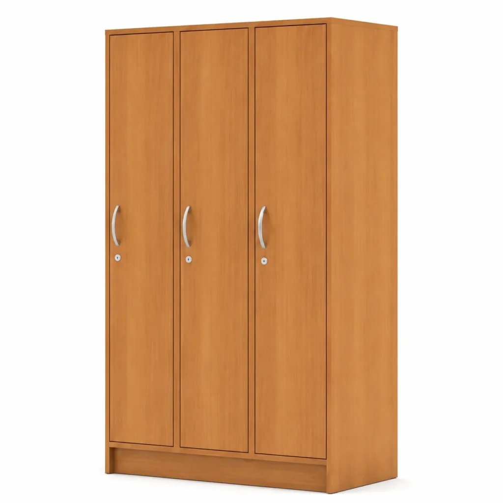 LOCKER WOOD 3 CUERPOS 3 PUERTAS