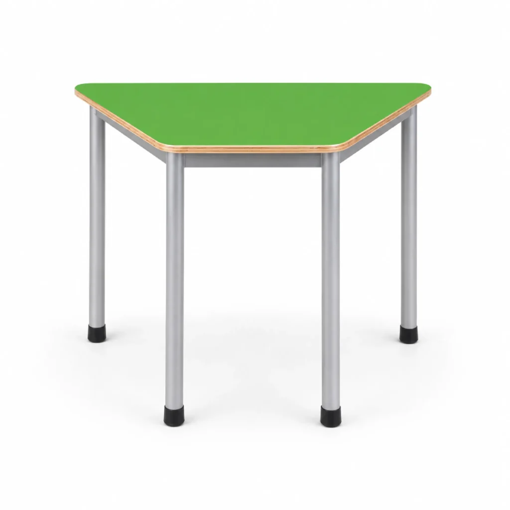 MESA PARVULO TRAPEZOIDAL OLIVA
