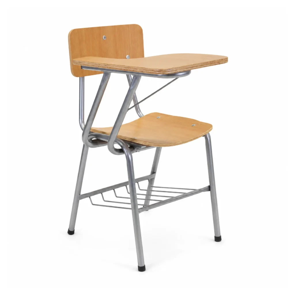 SILLA UNIVERSITARIA DERECHA Nº1 CON PARRILLA
