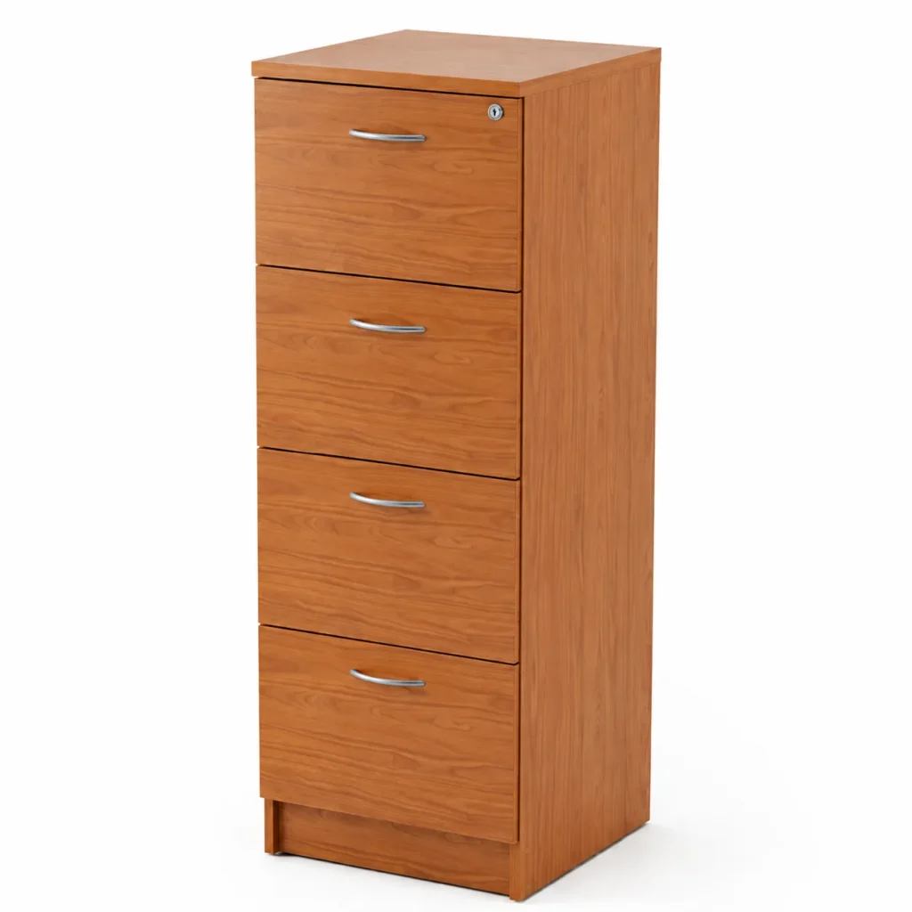 KARDEX WOOD 4 CAJONES